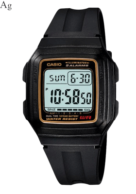 ساعت مچی مردانه CASIO F-201WA-9A