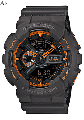ساعت مچی مردانه کاسیو جی\u200cشاک GA-110TS-1A4 | گالری عباسی
