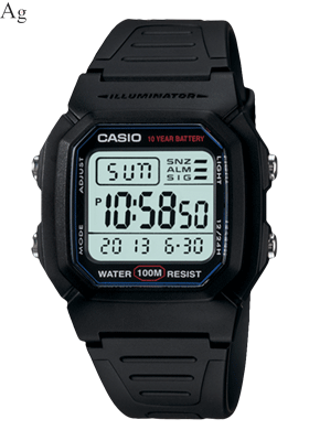 ساعت مچی مردانه CASIO W-800H-1A